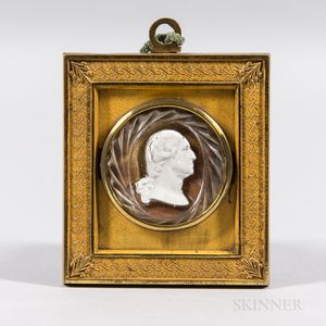 Sulphide Bust of George Washington