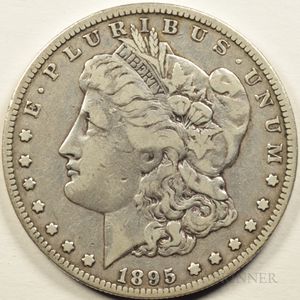 1895-O Morgan Dollar, Net Very Fine