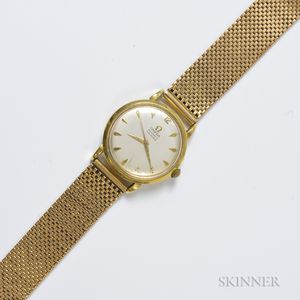 Omega 18kt Gold Men's Wristwatch
