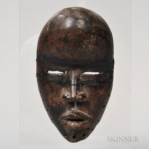 Dan Carved Wood Mask