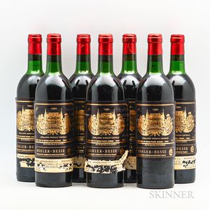 Chateau Palmer 1981, 7 bottles