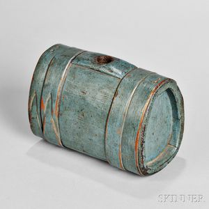Blue-painted Canteen