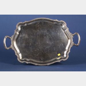 Peruvian Sterling Classical Revival Tray