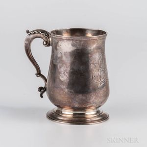 George III Sterling Silver Cann