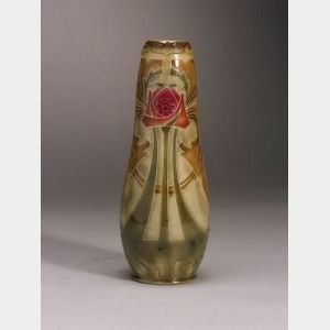 Royal Bonn Art Nouveau Style Earthenware Vase