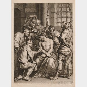 Schelte Adams Bolswert (Dutch, 1581-1659),The Scourging of Christ