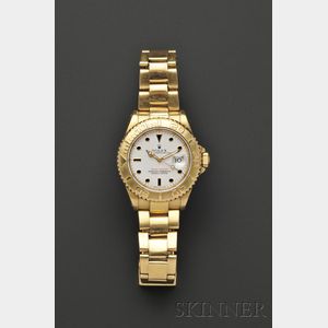 18kt Gold "Yacht-Master" Wristwatch, Rolex