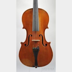 French Violin, Francois Barbe, Mirecourt, 1925