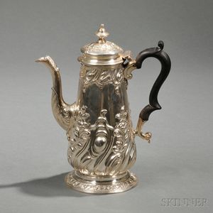 Georgian Sterling Silver Coffeepot