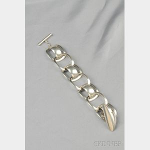 Two Sterling Silver Jewelry Items, Georg Jensen