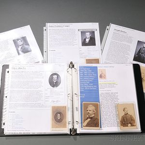 Group of American Historical Carte-de-visites