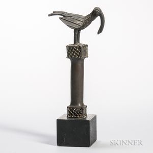 Benin Cast Bronze Idiophone
