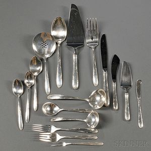 Towle Madeira Pattern Sterling Silver Flatware Service