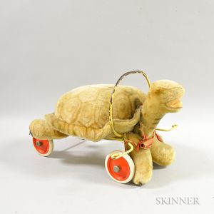 Steiff Ride-on Turtle Pull Toy