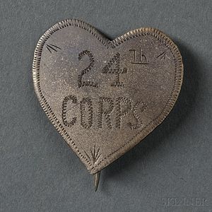 24th Corps Civil War Badge