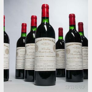 Chateau Cheval Blanc 1982, 8 bottles