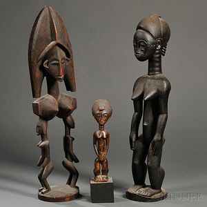 Three African Carvings