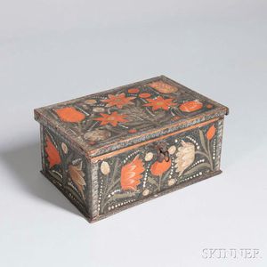 Paint-decorated Document Box