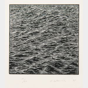 Vija Celmins (Latvian/American, b. 1938) Untitled (Ocean)