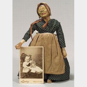 Unusual Composition Shoulder Head Character Doll