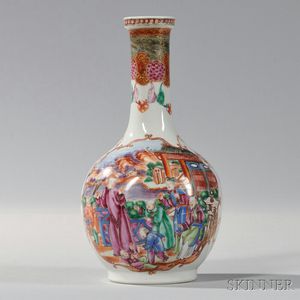 Export Porcelain Bottle-form Vase
