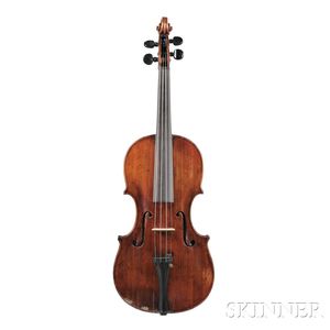 German Violin, Saxony, 18th Century