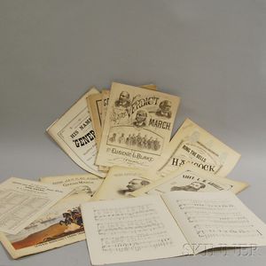 Small Collection of 19th Century Political Sheet Music