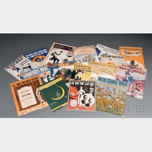 Collection of Early 20th Century Sheet Music
