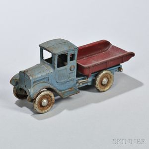 Cast Iron Toy Dump Truck