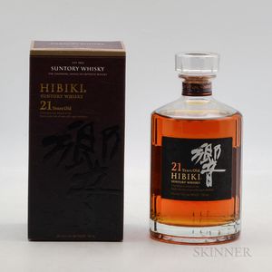 Hibiki 21 Years Old, 1 750ml bottle (oc)