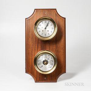 Chelsea Ship's Bell Clock and Barometer