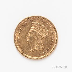 1874 Gold Dollar