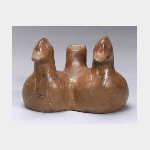 Pre-Columbian Pottery Duck Vessel