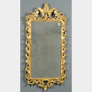 Italian Rococo-style Giltwood Mirror