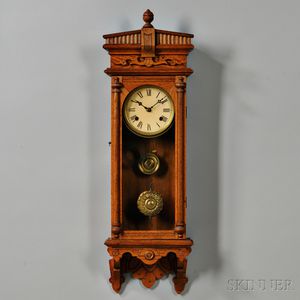 Waterbury Oak Wall Clock