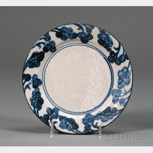 Dedham Pottery Grape Plate