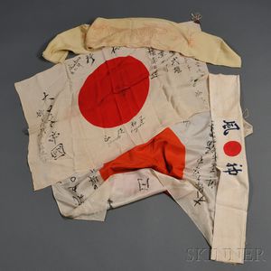 Group of Japanese WWII Objects