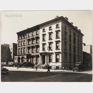 Berenice Abbott (American, 1898-1991) Fifth Avenue, Nos. 4, 6, 8, Manhattan