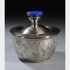Henry Petzal Silversmith (1906-2002) Covered Bowl