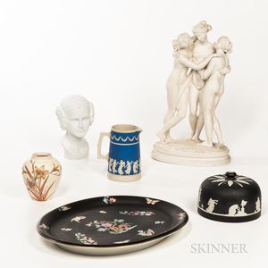 Six Pieces of Ceramic Tableware
