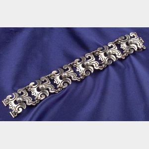 Sterling Silver Bracelet, Spratling, Taxco