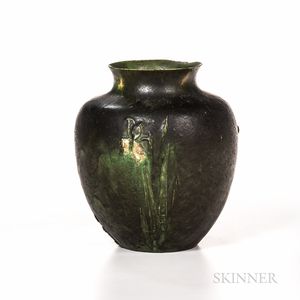 Grueby Pottery Narcissus Vase