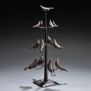 Bird Tree Sculpture