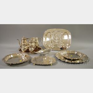 Lot of Silver Plated Hollowware
