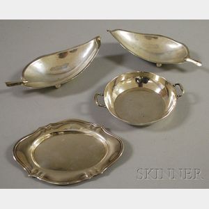 Group of Small Silver Serving Items