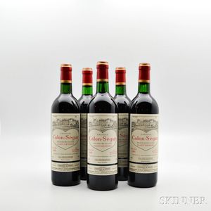 Chateau Calon Segur 1995, 5 bottles