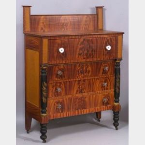 Classical Grain Painted Chest of Drawers