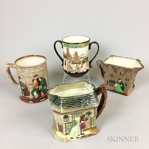 Four Royal Doulton Ceramic Vessels