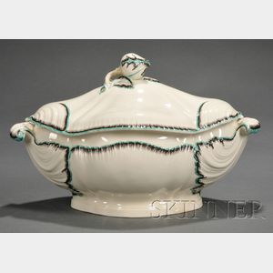 Creamware Soup Tureen and Cover