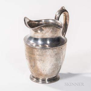 Wallace Silversmiths Sterling Silver Trophy Pitcher